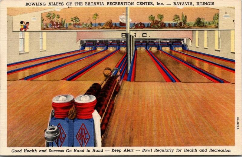 Batavia IllinoisBRCBatavia Recreation CenterBowling Alley Interior