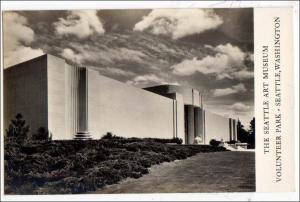 WA - Seattle. RPPC, Seattle Art Museum