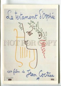 484267 FRANCE Jean Cocteau Testament of Ortheus postcard