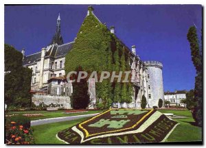 Postcard Modern Charente Angouleme The Town Hall Square and J Kennedy