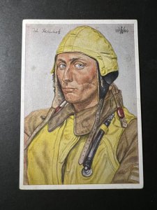 1942 Germany W Willrich Postcard WWII Soldier DDA Oberleutnant Steinhoff