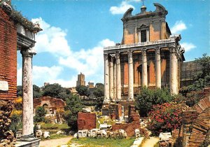 Roman Forum Antonio und Faustina Tempel, Roma Italy Unused 