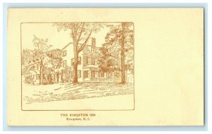 1905 The Kingston Inn Kingston, Rhode Island, RI Antique Postcard