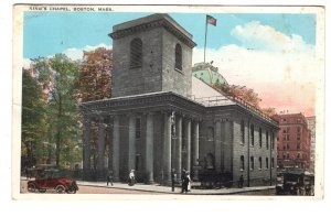 King`s Chapel, Boston, Massachusetts, Used 1928