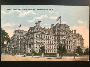 Vintage Postcard 1915 State, War and Navy Building Washington, D.C.