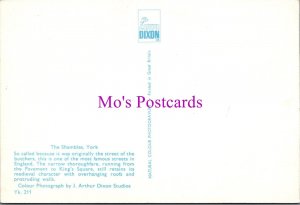 Yorkshire Postcard - York, The Shambles   RR20482