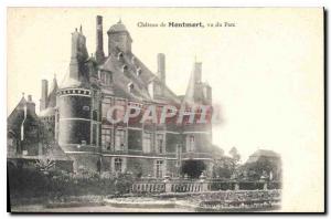 Old Postcard Chateau of Montmort saw Park