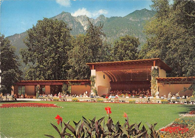 GG13419 Kurpark Garmisch-Partenkirchen Konzert