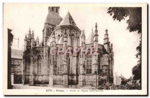 Postcard From Old Dinan Apse I & # 39Eglise Saint Sauveur