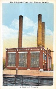 Ballville Ohio State Power Co plant Fremont suburb antique pc (Y6986) 