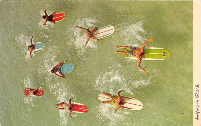 US5 USA Surfing Florida's popular watersport 1968 JFK stamp