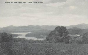 Maine Lake Kezar Hatchs Hill And Lower Bay Albertype