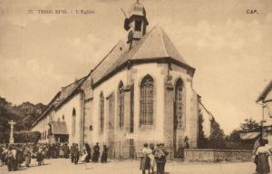 CPA AK TROIS-ÉPIS - L' Église (170586)