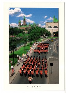 Large 5 X 7, Military Parade, Parliament Buildings, Ottawa, Ontario