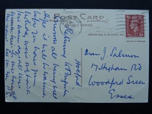 Somerset Bridgwater HOLFORD Combe House c1951 Postcard by Frith