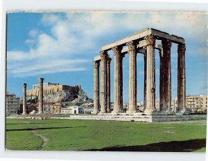 Postcard Temple of Olympian Zeus Athens Greece