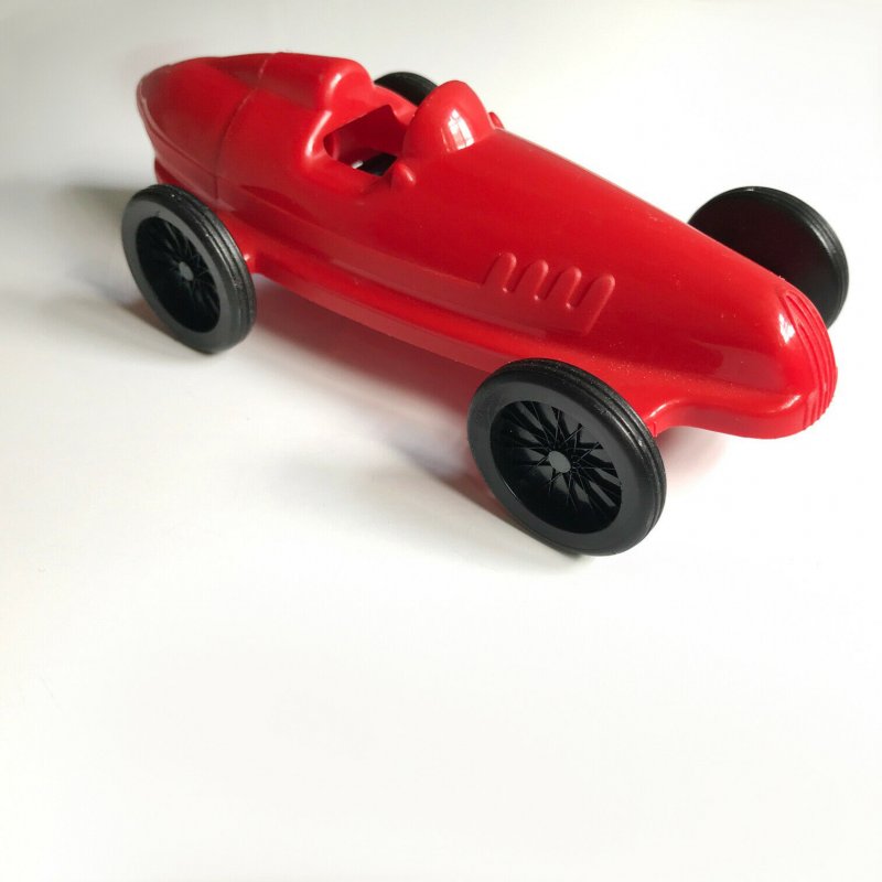 Vintage EU Plastic, Balloon/jet powered car. High quality. Rolls very smoothly.