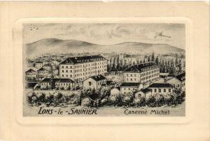 CPA LONS-le-SAUNIER Caserne Michel (446736)