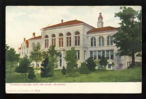 Milwaukee, Wisconsin/WI Postcard, Concordia College, 32nd & Cedar