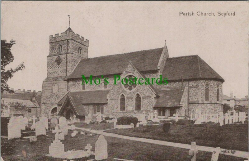 Sussex Postcard - Parish Church, Seaford  RS26543