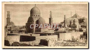 Old Postcard Egypt Cairo Tombs of the Mamelukes