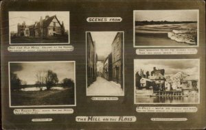 Book Ref George Eliot Mill on the Floos Multi View c1910 Real Photo Postcard