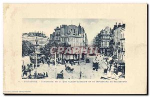 Toulouse - Cathedrale de la Rue d & # 39Alsace Lorraine - Old Postcard