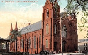 St Paul's ME Church in Middletown, New York