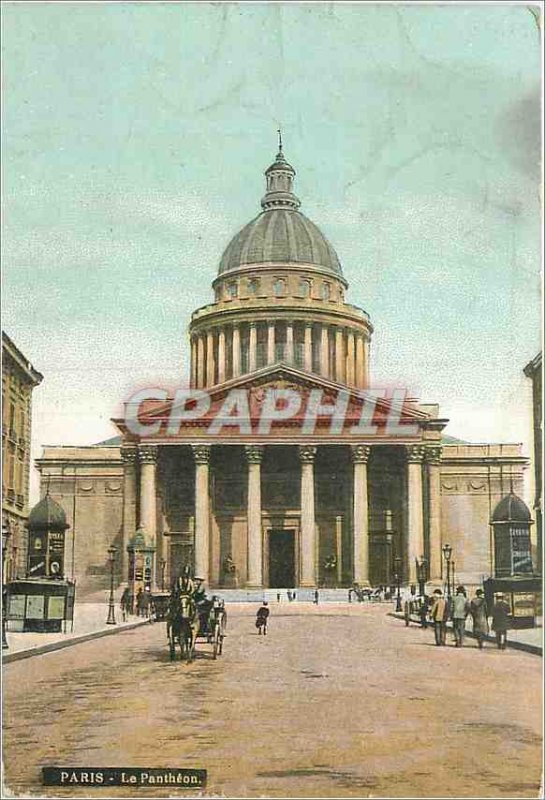 Postcard Old Paris's Pantheon