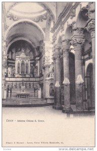 LECCE ,  Italy , 1900-10s ; Interno Chiesa S. Croce