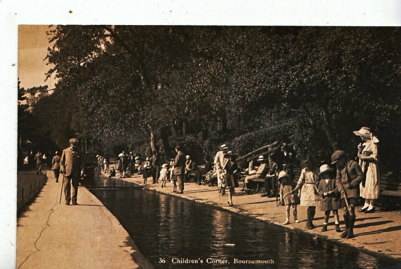 Dorset Postcard - Children's Corner - Bournemouth      826