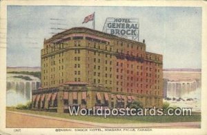 General Brock Hotel Niagara Falls Canada 1947 