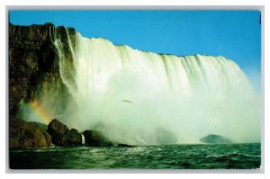 Canadian Horseshoe Falls Niagara Falls Canada East Side Postcard