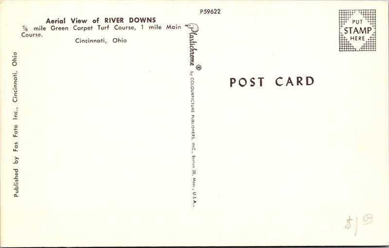 Postcard ARENA SCENE Cincinnati Ohio OH AL5929