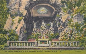 The Grotto - Portland, Oregon - Sanctuary of our Sorrowful Mother - Linen