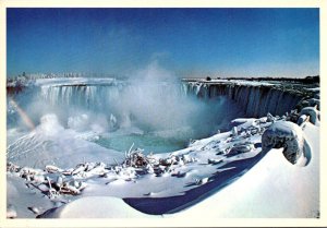 Canada Niagara Falls The Horseshoe Falls In Winter