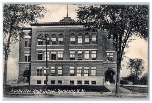 c1905 Rochester High School Campus Building Rochester New Hampshire NH Postcard