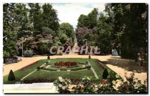 Old Postcard Vittel Grande Allee in front of the Casino