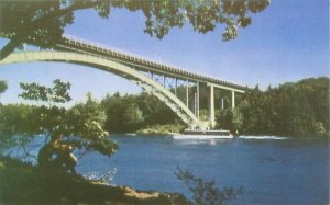 Canada Lewiston-Queenston Bridge  Chrome Postcard Unused