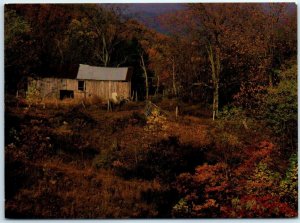 Postcard - Hill Farm Above Clay City, Kentucky