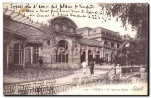 Old Postcard Vichy casino Terrace