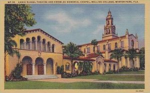 Florida Winter Park Rollins College Annie Russel Theater And Knowles Memorial...