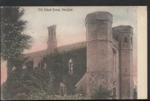 Lincolnshire Postcard - Old School House, Wainfleet    RS110