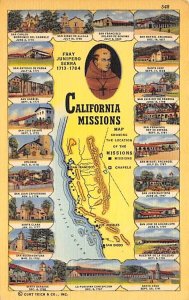 Founding of the Spanish Missions Misc California  