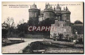 Old Postcard Chateau de Combourg Chateau de Bretagne