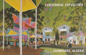 Alaska Fairbanks Bartlett Plaza Alaska 67 Centennial Exposition
