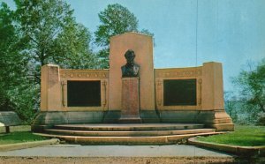 Vintage Postcard Lincoln's Speech Memorial Gettysburg Pennsylvania PA