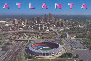 Atlanta Fulton County Stadium and Georgia Dome Atlanta Georgia