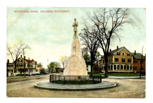 MA - Haverhill. Soldiers' Monument