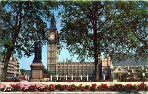 London Houses of Parliament Pan Am Airlines Issued Travel Card